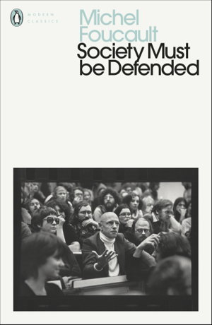 Cover art for Society Must be Defended