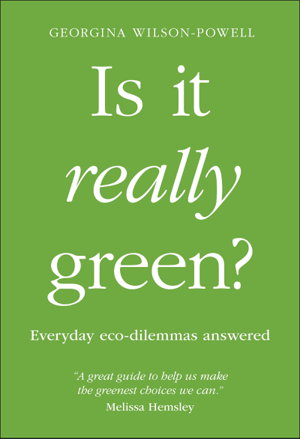 Cover art for Is It Really Green?