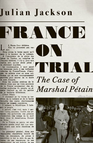 Cover art for France on Trial