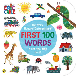 Cover art for The Very Hungry Caterpillar's First 100 Words