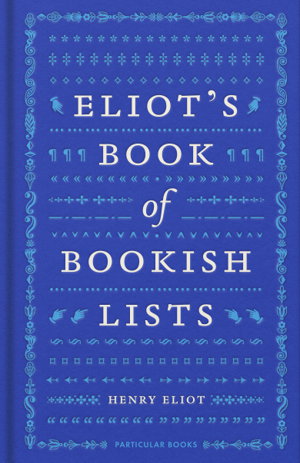 Cover art for Eliot's Book of Bookish Lists