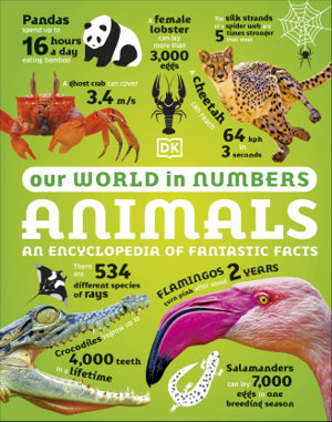 Cover art for Our World in Numbers Animals
