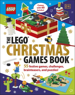 Cover art for The LEGO Christmas Games Book