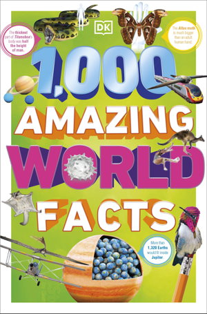 Cover art for 1,000 Amazing World Facts