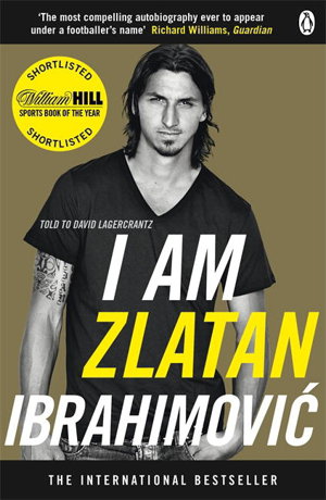 Cover art for I am Zlatan Ibrahimovic