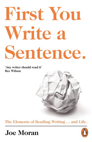 Cover art for First You Write a Sentence
