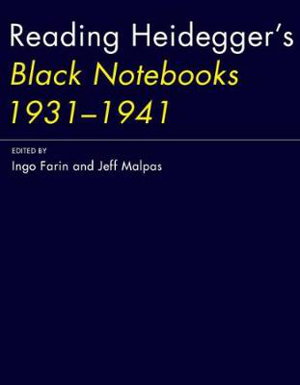 Cover art for Reading Heideggers Black Notebooks 1931--1941