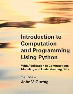 Cover art for Introduction to Computation and Programming Using Python, third edition