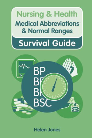 Cover art for Nursing & Health Survival Guide: Medical Abbreviations & Normal Ranges