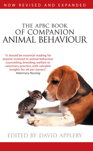 Cover art for APBC Book of Companion Animal Behaviour