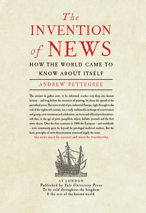 Cover art for The Invention of News