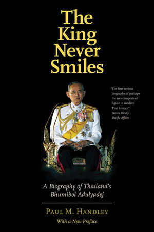 Cover art for The King Never Smiles