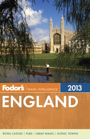 Cover art for Fodor's England 2013