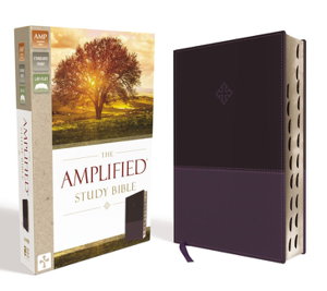 Cover art for The Amplified Study Bible, Leathersoft, Purple, Thumb Indexed