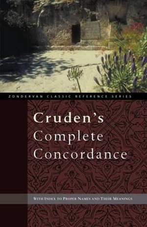 Cover art for Cruden's Complete Concordance