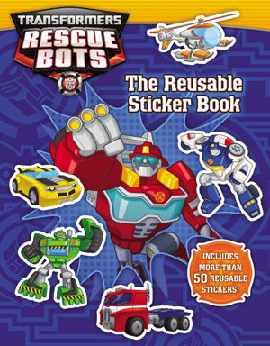Cover art for Transformers Rescue Bots Reusable Sticker Book