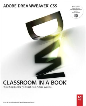 Cover art for Adobe Dreamweaver CS5 Classroom in a Book