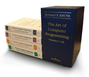 Cover art for Art of Computer Programming, The, Volumes 1-4A Boxed Set