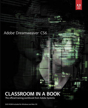 Cover art for Adobe Dreamweaver CS6 Classroom in a Book