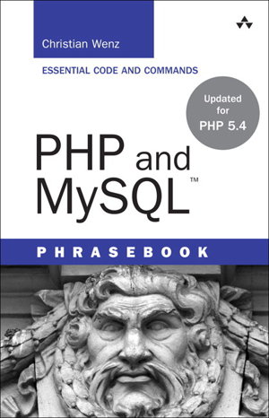 Cover art for PHP and MySQL Phrasebook