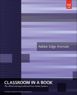 Cover art for Adobe Edge Animate Classroom in a Book