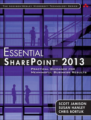 Cover art for Essential SharePoint (R) 2013