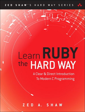 Cover art for Learn Ruby the Hard Way