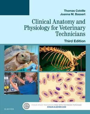 Cover art for Clinical Anatomy and Physiology for Veterinary Technicians