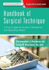 Cover art for Handbook of Surgical Technique