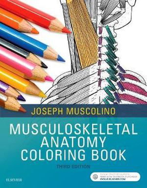 Cover art for Musculoskeletal Anatomy Coloring Book
