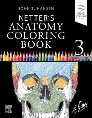 Cover art for Netter's Anatomy Coloring Book