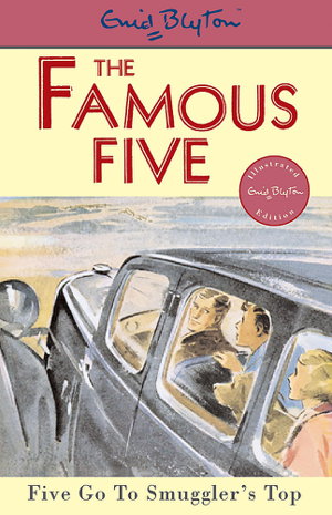 Cover art for Five Go to Smuggler's Top Famous Five