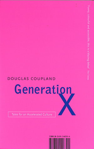 Cover art for Generation X