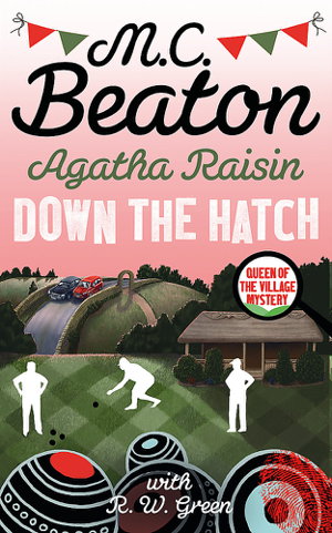 Cover art for Agatha Raisin in Down the Hatch