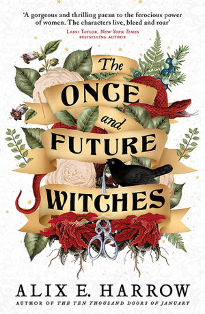 Cover art for Once and Future Witches