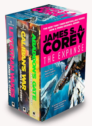 Cover art for The Expanse Box Set Books 1-3 (Leviathan Wakes, Caliban's War, Abaddon's Gate)