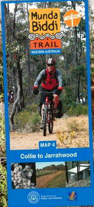 Cover art for Munda Biddi Trail Map 4 Collie to Jarrahwood