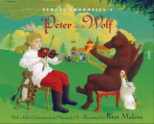 Cover art for Sergei Prokofiev's Peter and the Wolf