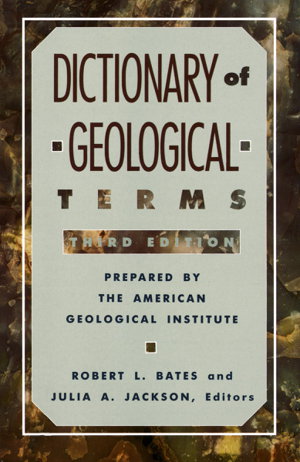 Cover art for Dictionary of Geological Terms