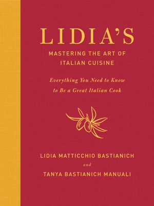 Cover art for Lidia's Mastering the Art of Italian Cuisine