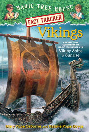 Cover art for Magic Tree House Fact Tracker #33 Vikings