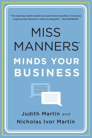 Cover art for Miss Manners Minds Your Business