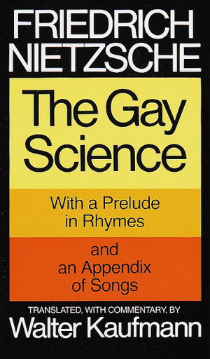 Cover art for The Gay Science