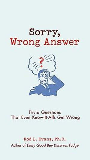 Cover art for Sorry, Wrong Answer