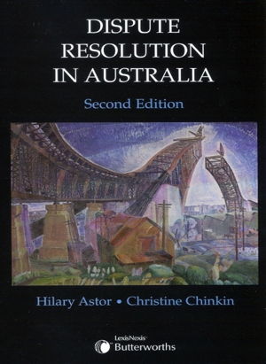 Cover art for Dispute Resolution in Australia