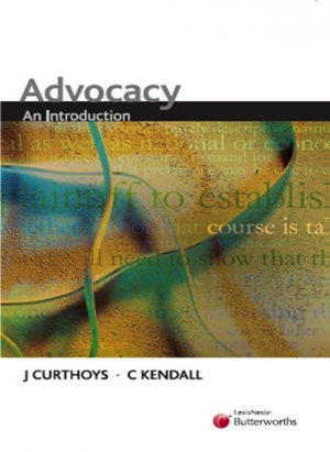 Cover art for Advocacy: An Introduction