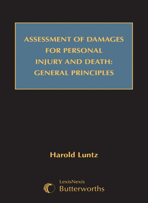 Cover art for Assessment of Damages for Personal Injury and Death Chapter One Revised and Updated