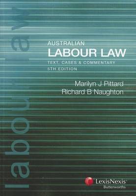 Cover art for Australian Labour Law