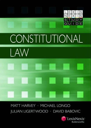 Cover art for Constitutional Law Study Guide