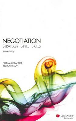 Cover art for Negotiation Strategy Styles Skills Second Edition